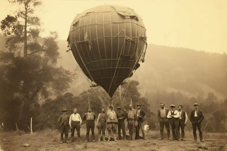 Die erfindung des heißluftballons: eine reise in die geschichte der luftfahrt